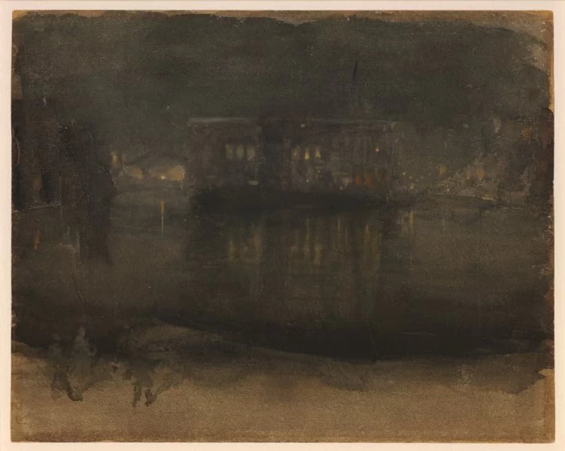 Ames McNeill Whistler - Notturno di Amsterdam, British Museum, Londra